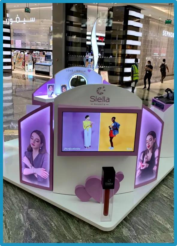 Siella Mall Activation Kiosk