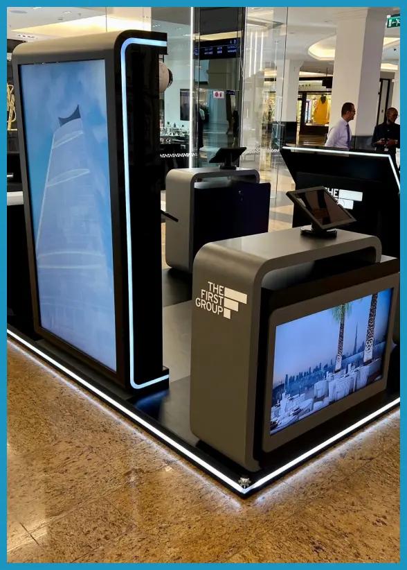 The first Group Mall Activation Kiosk